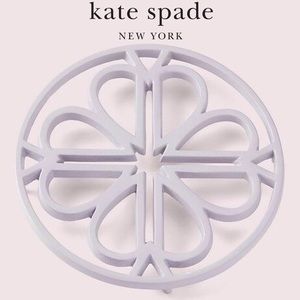 Kate Spade: Spade Flower Trivet in Lilac